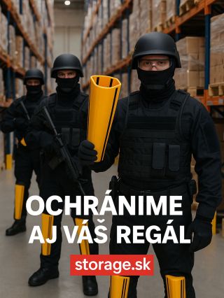 🔒 Ochrana na najvyššej úrovni! Naše plastové ochrany stojiny strážia vaše regály rovnako nekompromisne, ako elitná...